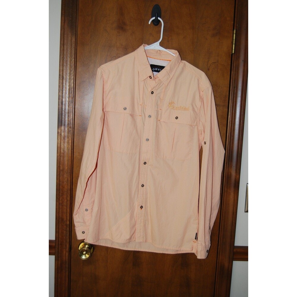 Orvis Men's S Open Air Caster Long Sleeve Shirt Vented Vermejo Park Ranch